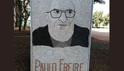 Paulo Freire na veia da testa